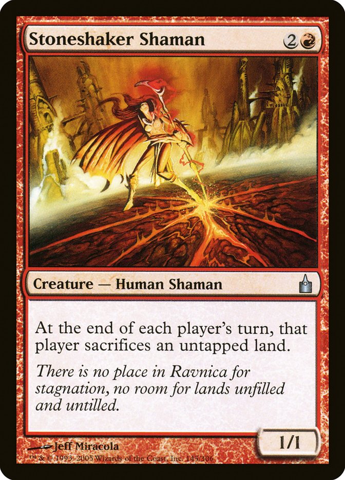 Stoneshaker Shaman [Ravnica: City of Guilds] | I Want That Stuff Brandon