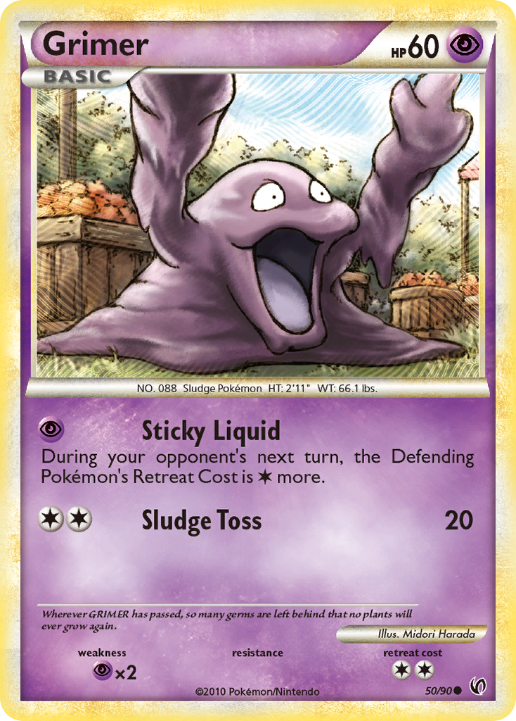 Grimer (50/90) [HeartGold & SoulSilver: Undaunted] | I Want That Stuff Brandon