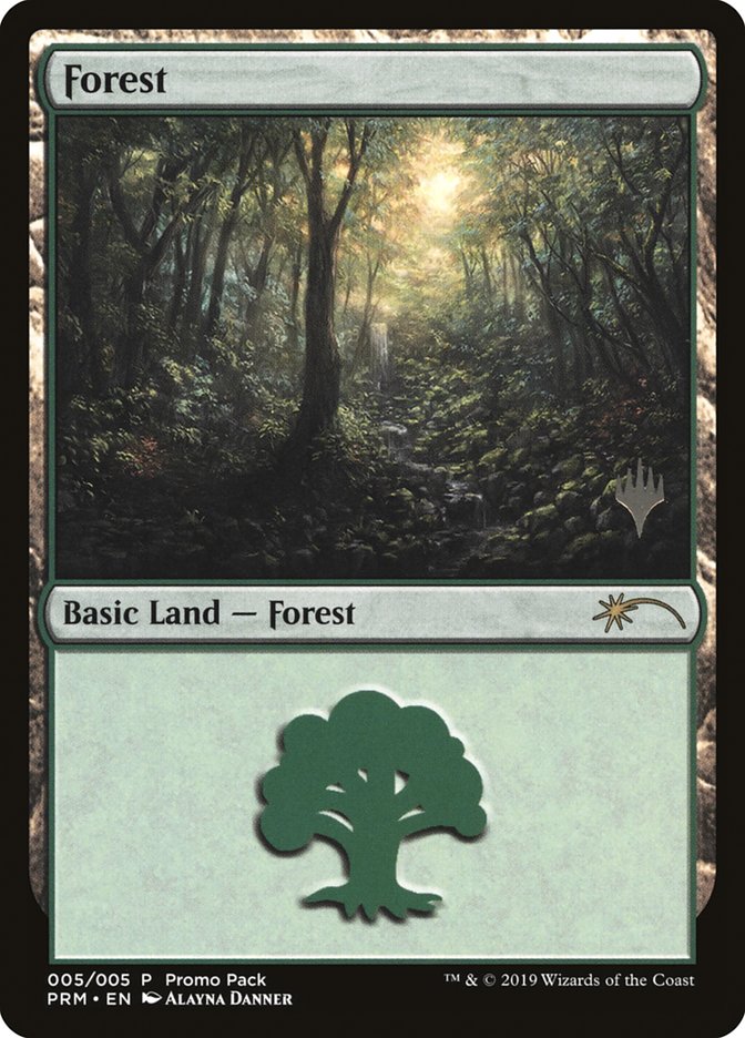 Forest (5) [Core Set 2020 Promo Pack] | I Want That Stuff Brandon