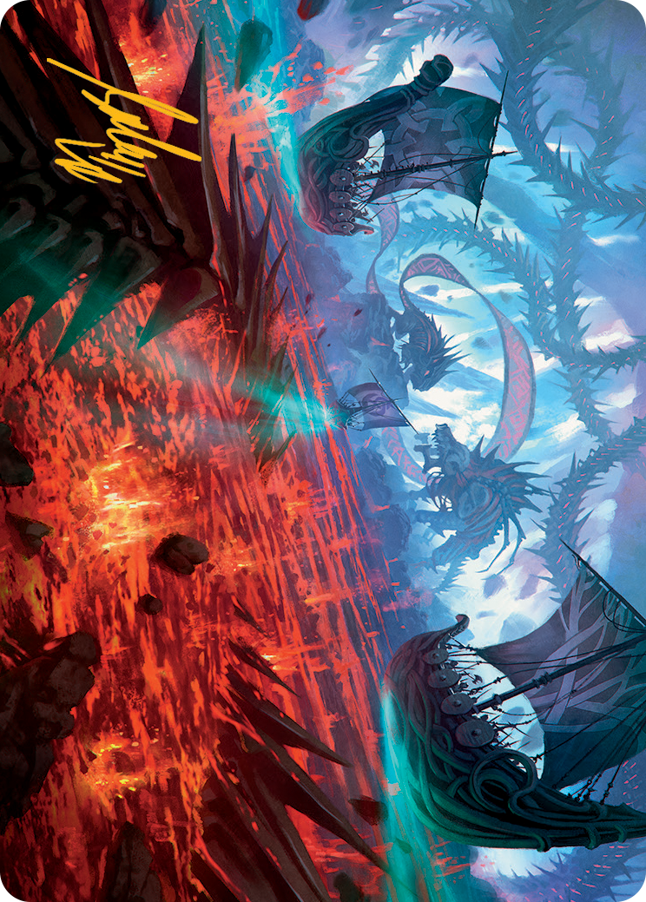 Invasion of Kaldheim Art Card (Gold-Stamped Signature) [March of the Machine Art Series] | I Want That Stuff Brandon