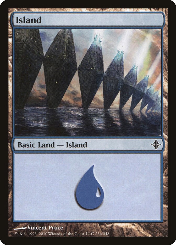 Island (236) [Rise of the Eldrazi] | I Want That Stuff Brandon