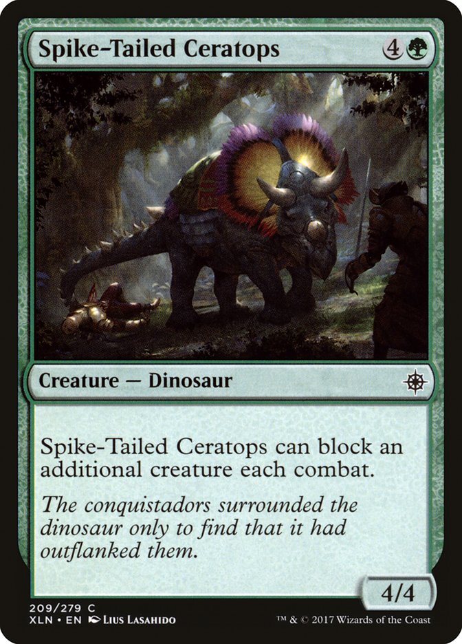 Spike-Tailed Ceratops [Ixalan] | I Want That Stuff Brandon