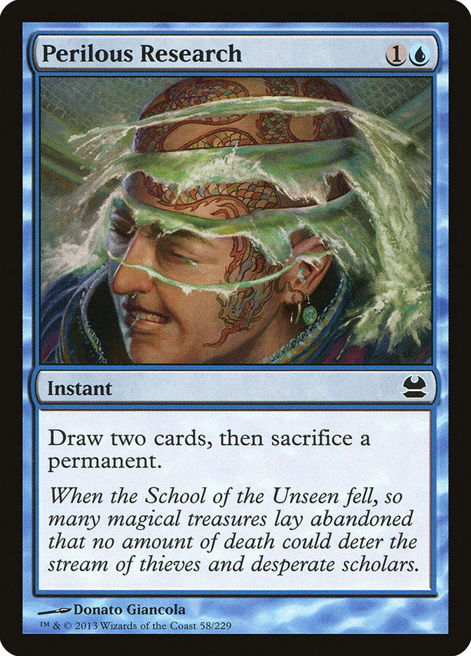 Perilous Research [Modern Masters] | I Want That Stuff Brandon