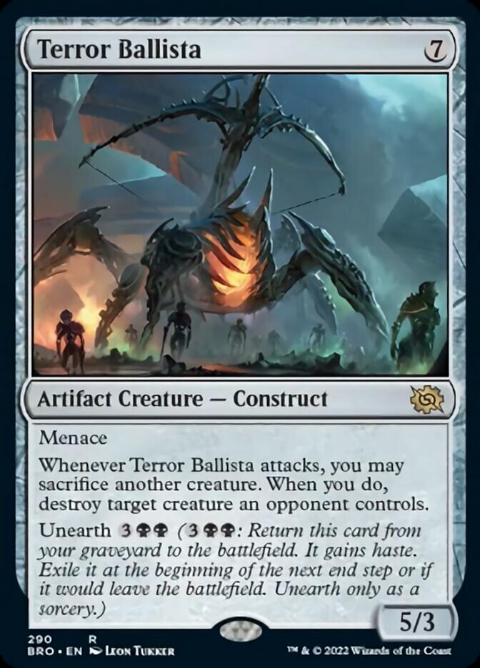 Terror Ballista [The Brothers' War] | I Want That Stuff Brandon