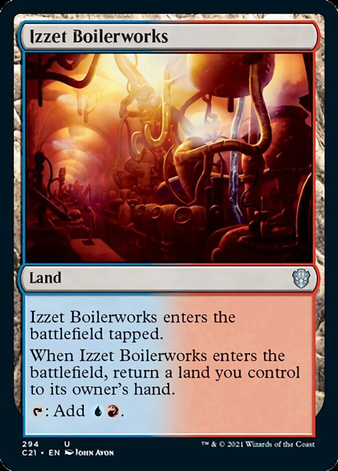 Izzet Boilerworks [Commander 2021] | I Want That Stuff Brandon