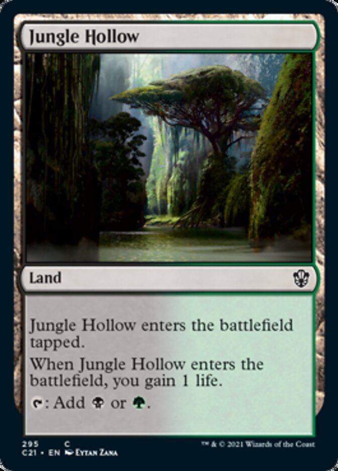 Jungle Hollow [Commander 2021] | I Want That Stuff Brandon