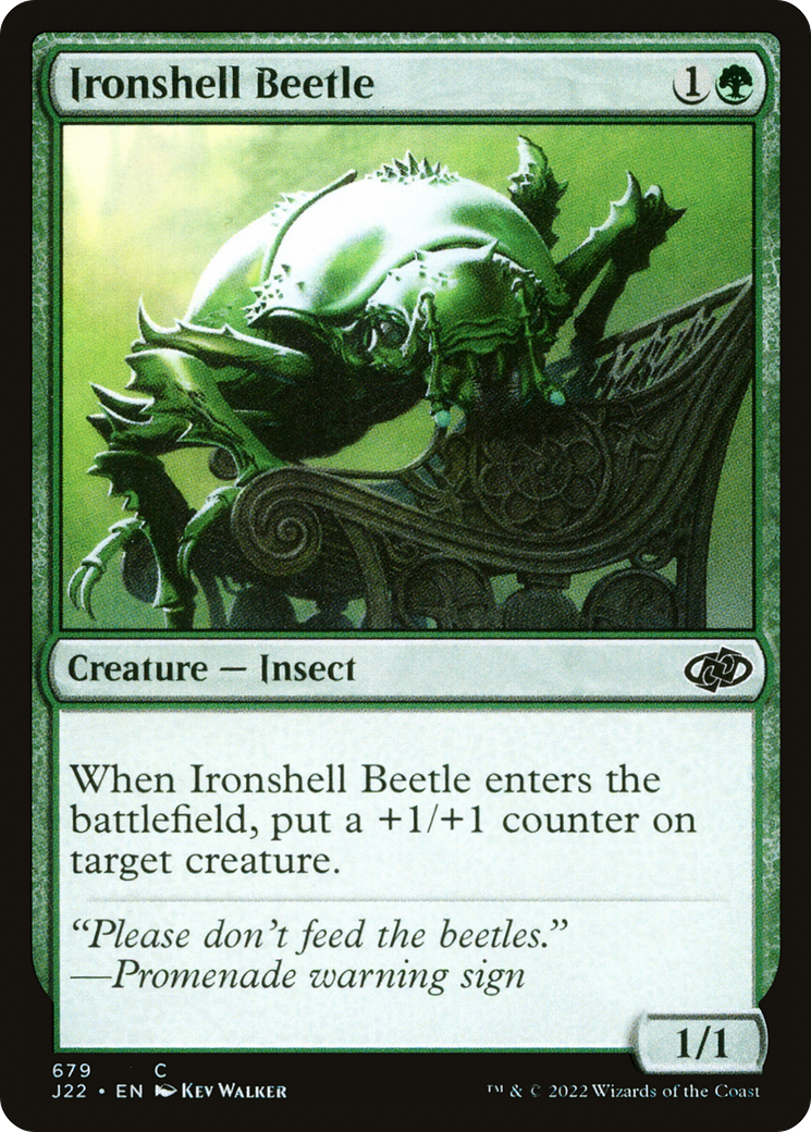 Ironshell Beetle [Jumpstart 2022] | I Want That Stuff Brandon
