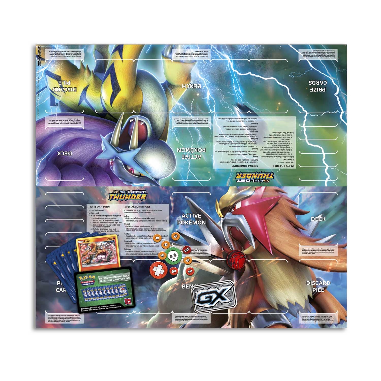 Sun & Moon: Lost Thunder - Theme Deck (Blazing Volcano) | I Want That Stuff Brandon