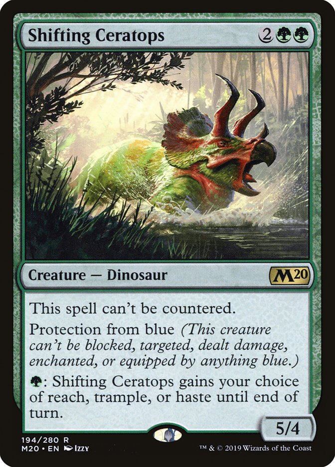 Shifting Ceratops [Core Set 2020] | I Want That Stuff Brandon