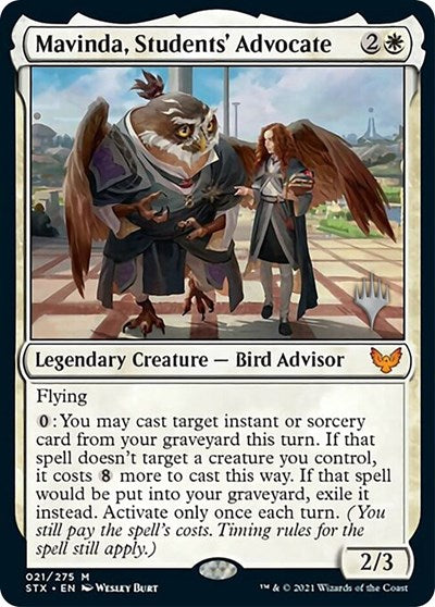 Mavinda, Students' Advocate (Promo Pack) [Strixhaven: School of Mages Promos] | I Want That Stuff Brandon