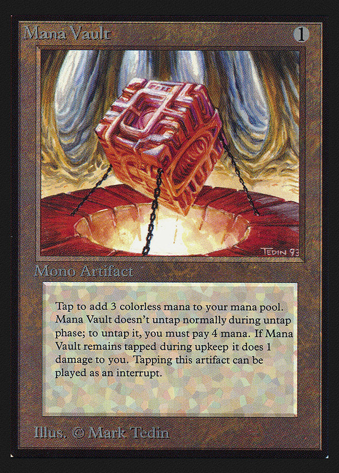 Mana Vault [International Collectors' Edition] | I Want That Stuff Brandon