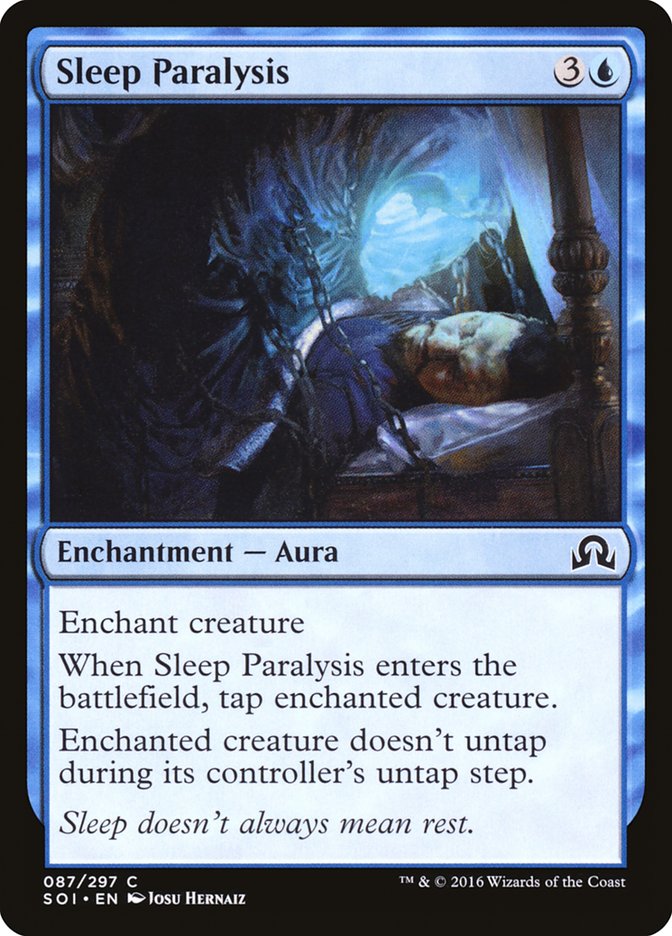 Sleep Paralysis [Shadows over Innistrad] | I Want That Stuff Brandon