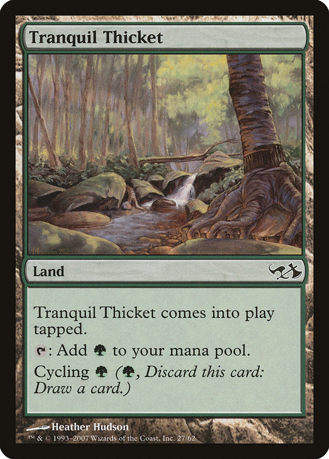 Tranquil Thicket [Duel Decks: Elves vs. Goblins] | I Want That Stuff Brandon