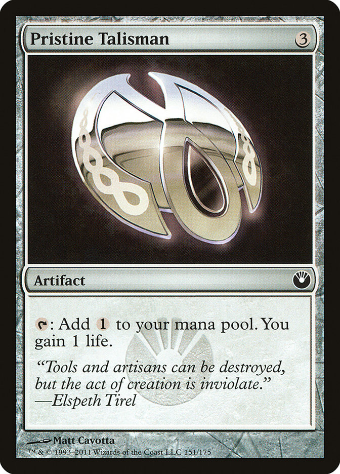 Pristine Talisman (Game Day) [New Phyrexia Promos] | I Want That Stuff Brandon