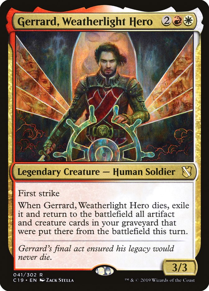 Gerrard, Weatherlight Hero [Commander 2019] | I Want That Stuff Brandon