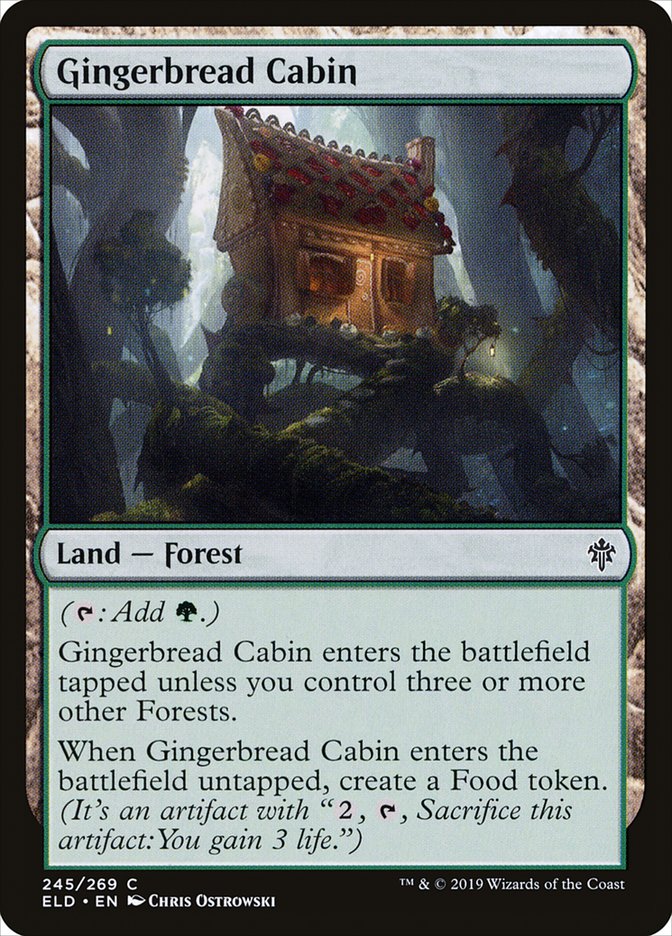 Gingerbread Cabin [Throne of Eldraine] | I Want That Stuff Brandon