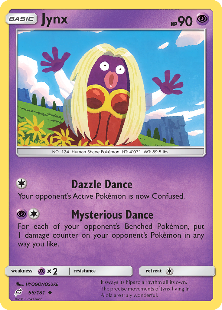 Jynx (68/181) [Sun & Moon: Team Up] | I Want That Stuff Brandon