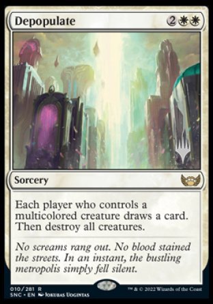 Depopulate (Promo Pack) [Streets of New Capenna Promos] | I Want That Stuff Brandon