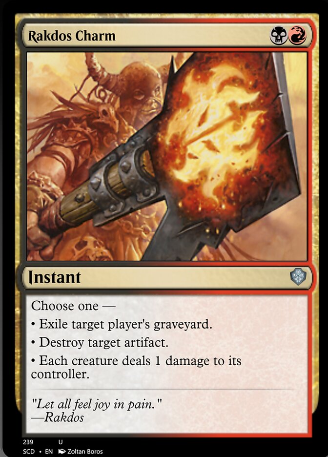 Rakdos Charm [Starter Commander Decks] | I Want That Stuff Brandon
