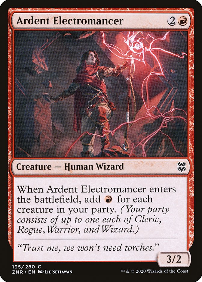 Ardent Electromancer [Zendikar Rising] | I Want That Stuff Brandon