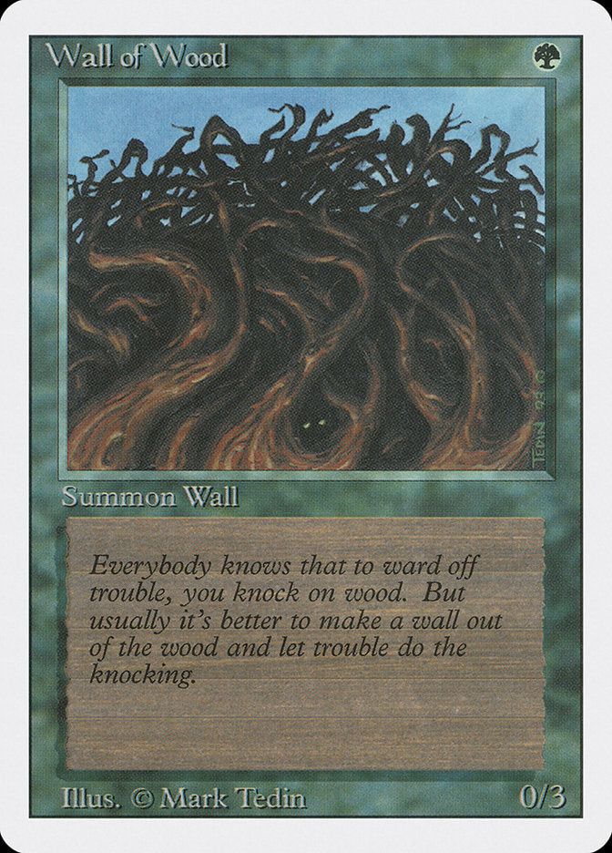 Wall of Wood [Revised Edition] | I Want That Stuff Brandon
