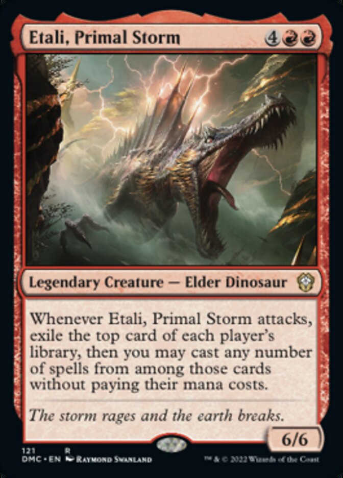 Etali, Primal Storm [Dominaria United Commander] | I Want That Stuff Brandon