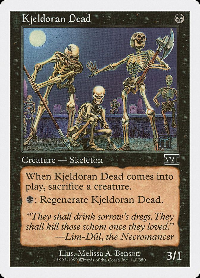 Kjeldoran Dead [Classic Sixth Edition] | I Want That Stuff Brandon