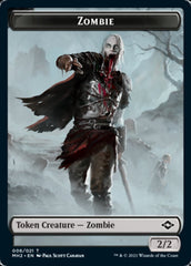 Squirrel // Zombie Double-Sided Token [Modern Horizons 2 Tokens] | I Want That Stuff Brandon