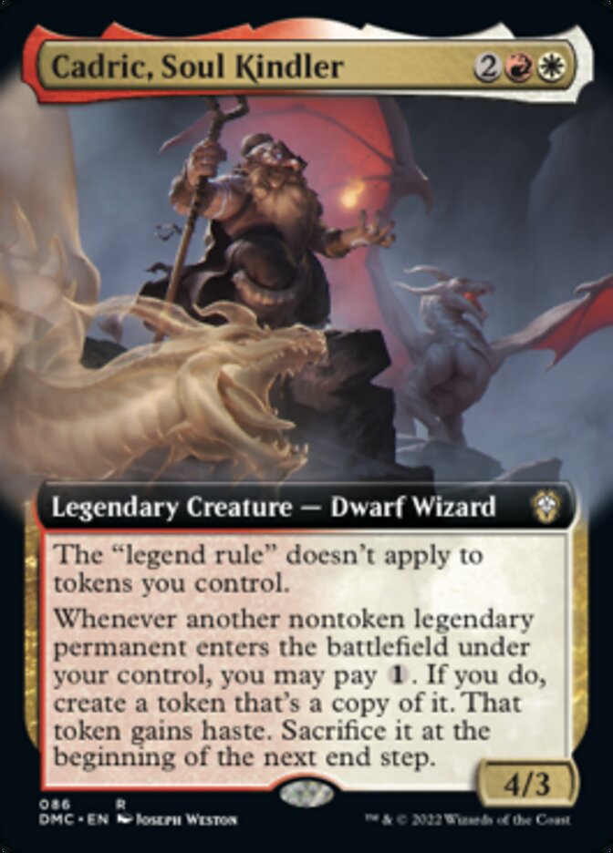 Cadric, Soul Kindler (Extended Art) [Dominaria United Commander] | I Want That Stuff Brandon