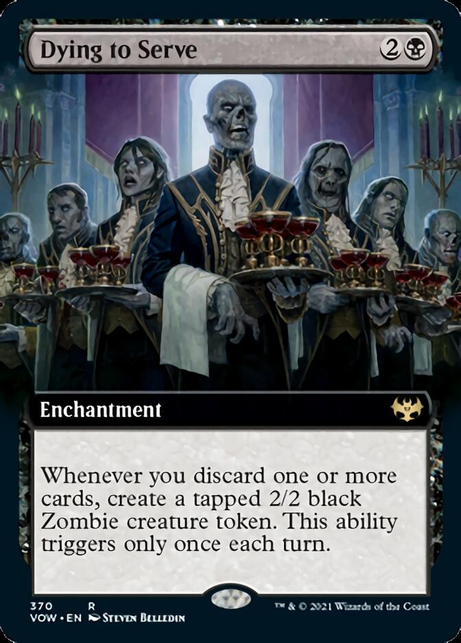 Dying to Serve (Extended Art) [Innistrad: Crimson Vow] | I Want That Stuff Brandon