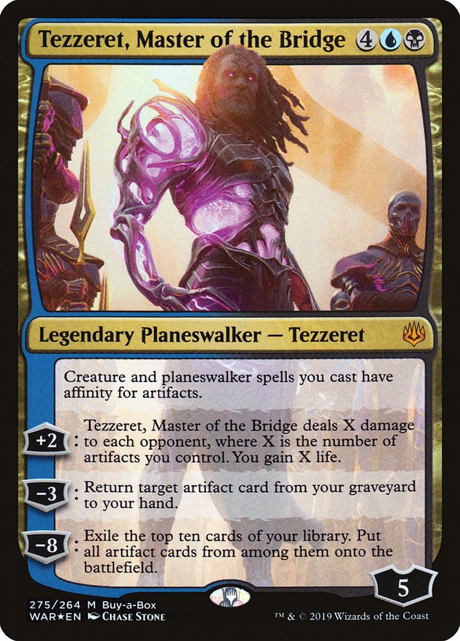 Tezzeret, Master of the Bridge (Buy-A-Box) [War of the Spark] | I Want That Stuff Brandon