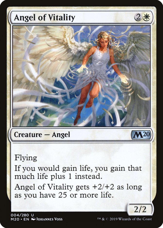 Angel of Vitality [Core Set 2020] | I Want That Stuff Brandon