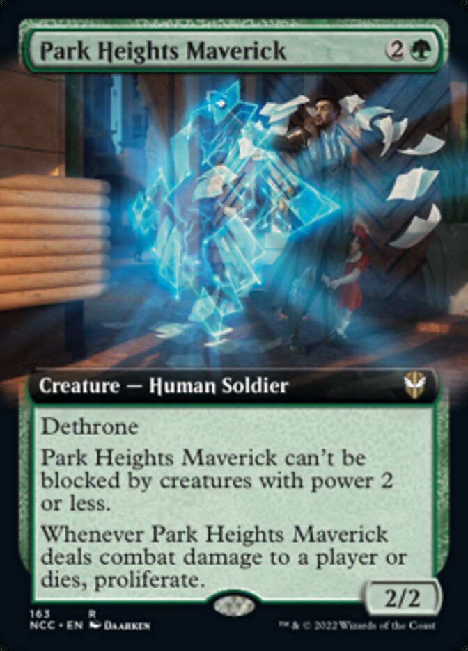 Park Heights Maverick (Extended Art) [Streets of New Capenna Commander] | I Want That Stuff Brandon