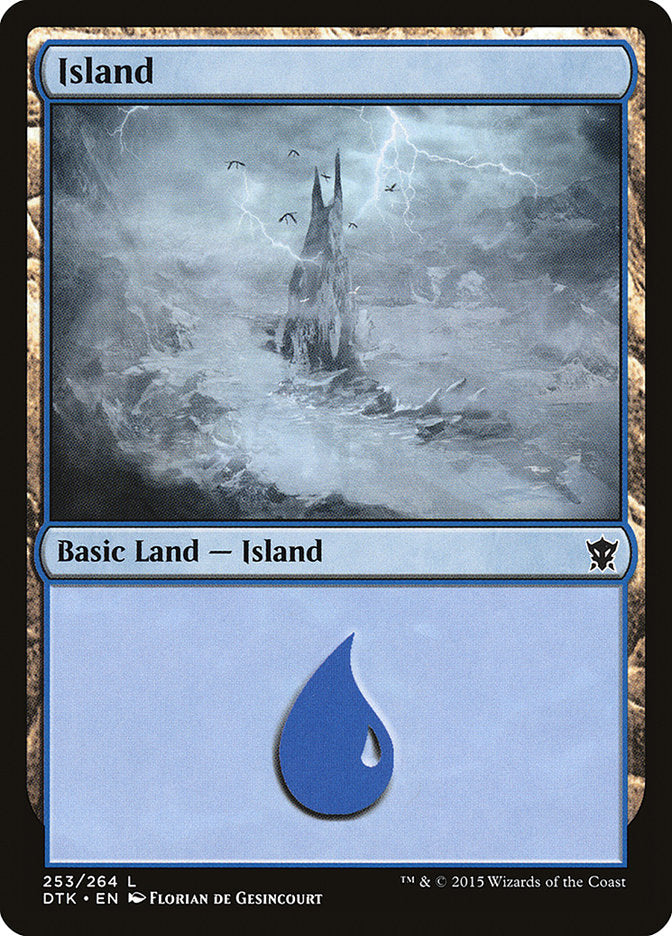 Island (253) [Dragons of Tarkir] | I Want That Stuff Brandon