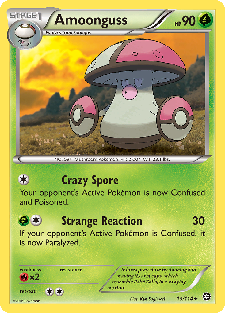 Amoonguss (13/114) [XY: Steam Siege] | I Want That Stuff Brandon