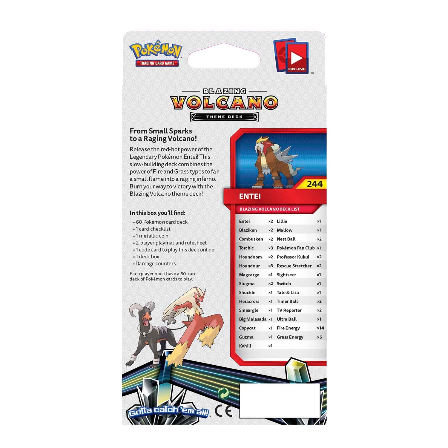 Sun & Moon: Lost Thunder - Theme Deck (Blazing Volcano) | I Want That Stuff Brandon