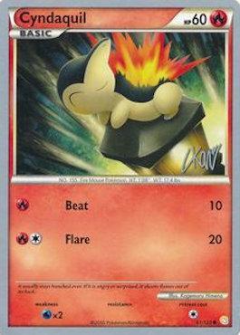 Cyndaquil (61/123) (Reshiphlosion - Christopher Kan) [World Championships 2011] | I Want That Stuff Brandon