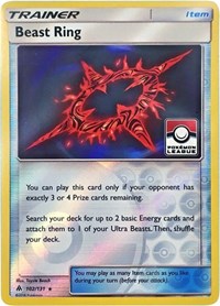 Beast Ring (102/131) (League Promo) [Sun & Moon: Forbidden Light] | I Want That Stuff Brandon