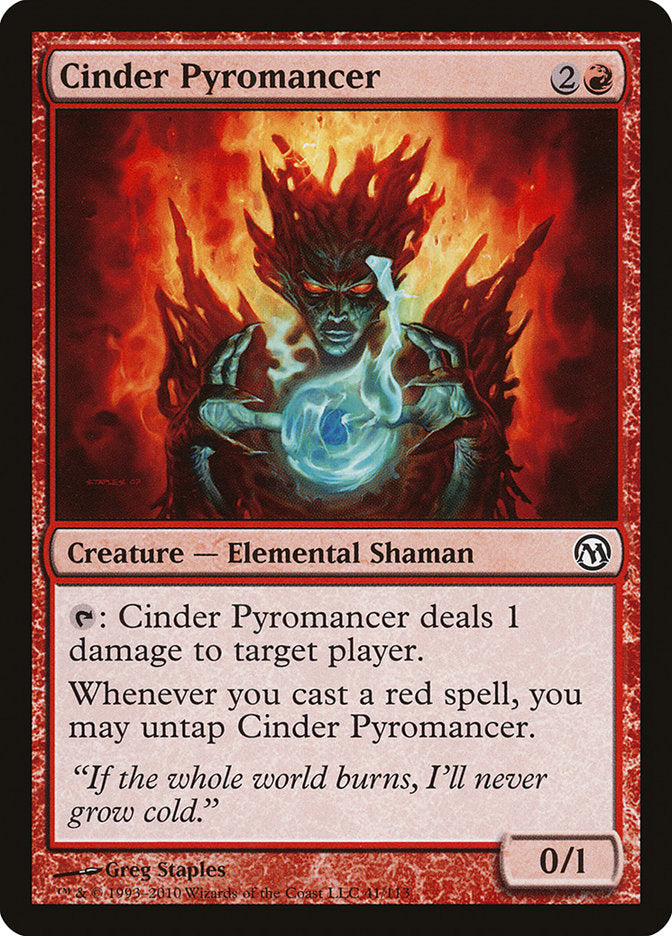 Cinder Pyromancer [Duels of the Planeswalkers] | I Want That Stuff Brandon