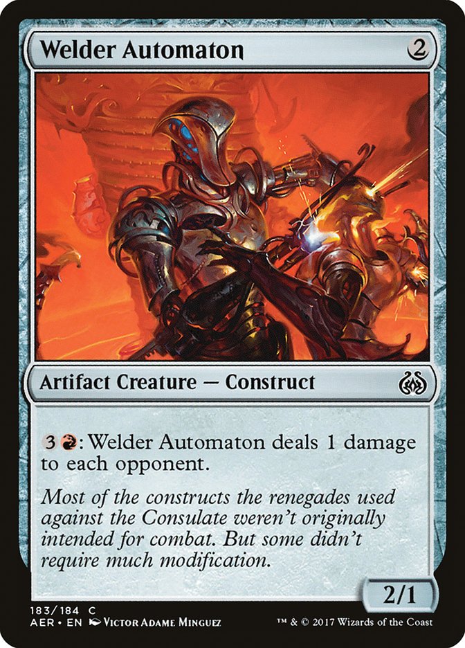 Welder Automaton [Aether Revolt] | I Want That Stuff Brandon