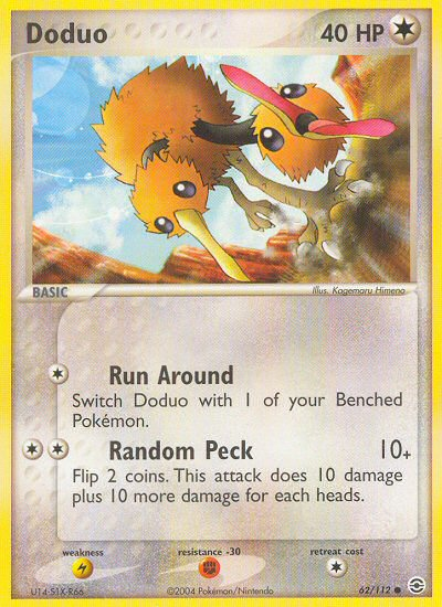 Doduo (62/112) [EX: FireRed & LeafGreen] | I Want That Stuff Brandon