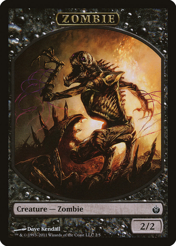 Zombie Token [Mirrodin Besieged Tokens] | I Want That Stuff Brandon