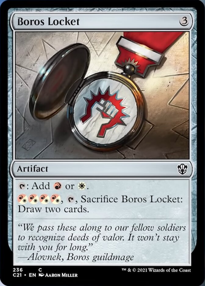 Boros Locket [Commander 2021] | I Want That Stuff Brandon