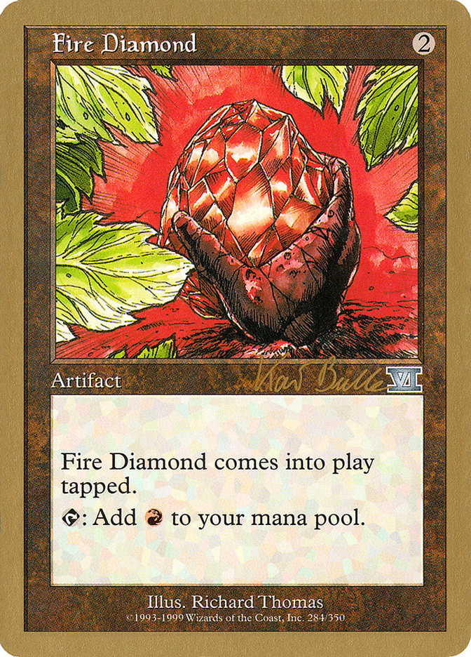 Fire Diamond (Kai Budde) [World Championship Decks 1999] | I Want That Stuff Brandon