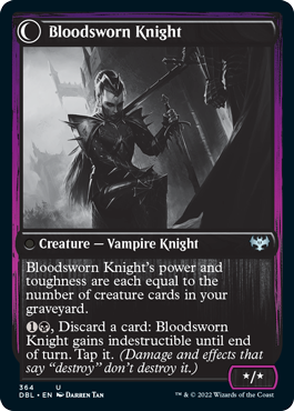 Bloodsworn Squire // Bloodsworn Knight [Innistrad: Double Feature] | I Want That Stuff Brandon