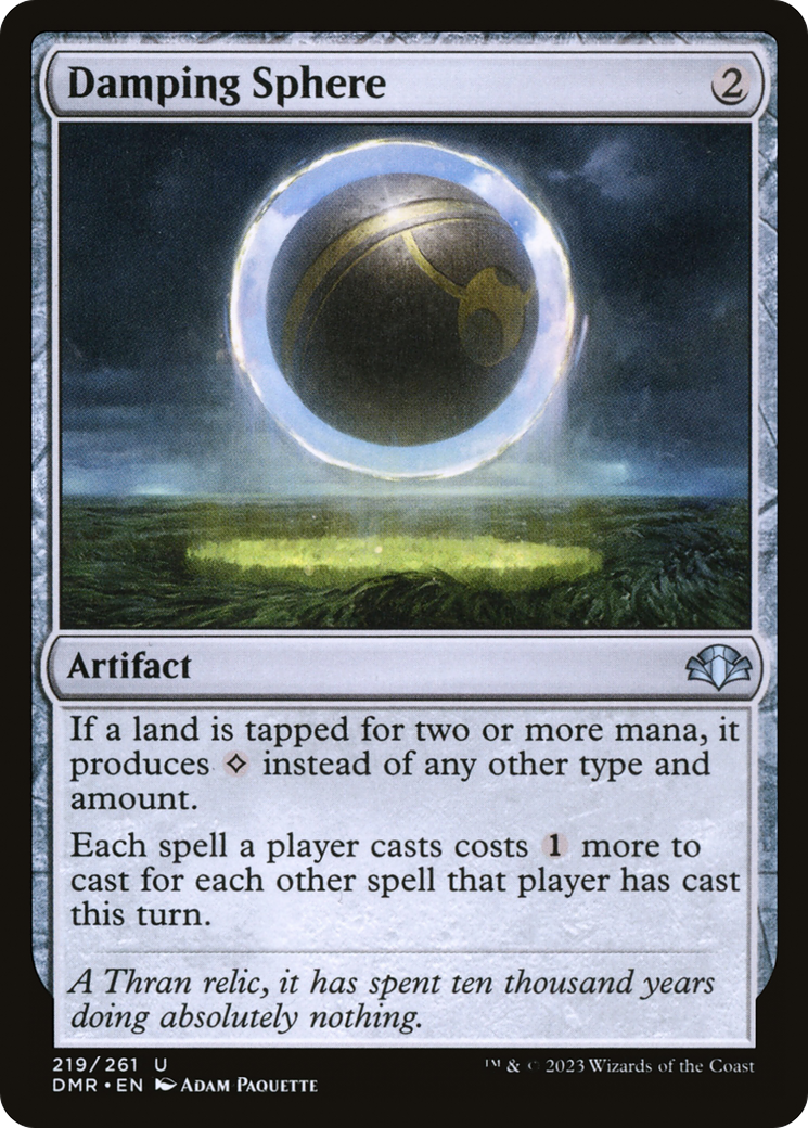Damping Sphere [Dominaria Remastered] | I Want That Stuff Brandon