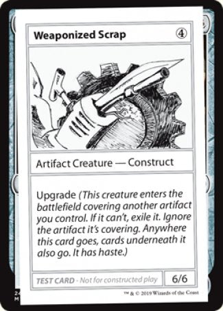 Weaponized Scrap (2021 Edition) [Mystery Booster Playtest Cards] | I Want That Stuff Brandon