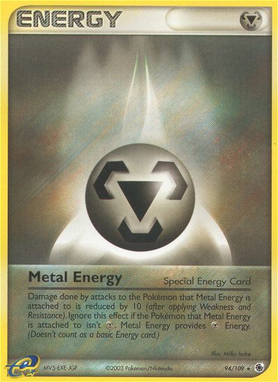 Metal Energy (94/109) [EX: Ruby & Sapphire] | I Want That Stuff Brandon