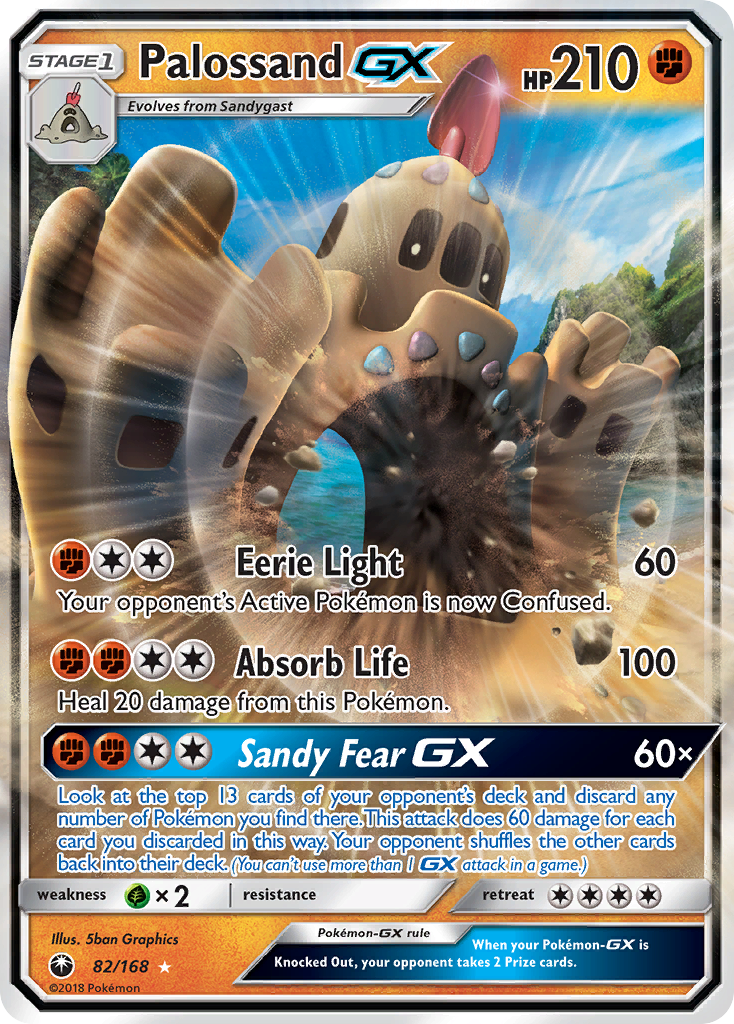 Palossand GX (82/168) [Sun & Moon: Celestial Storm] | I Want That Stuff Brandon