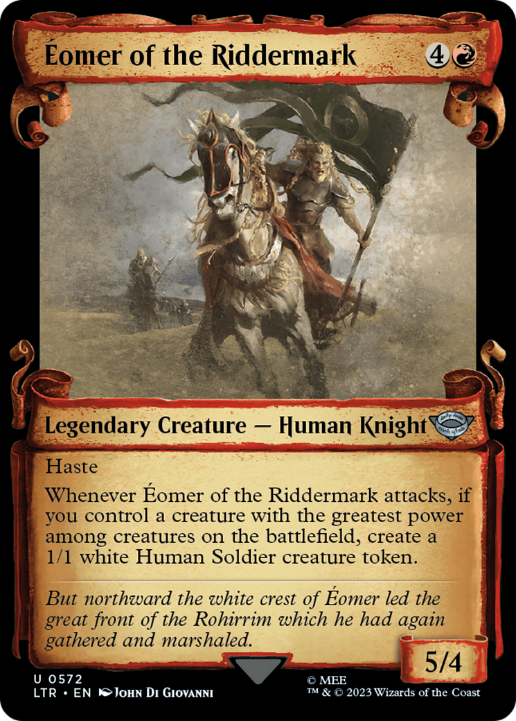 Eomer of the Riddermark [The Lord of the Rings: Tales of Middle-Earth Showcase Scrolls] | I Want That Stuff Brandon